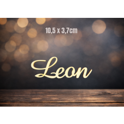 Leon 3,5cm czcionka Amaze, sklejka 3mm